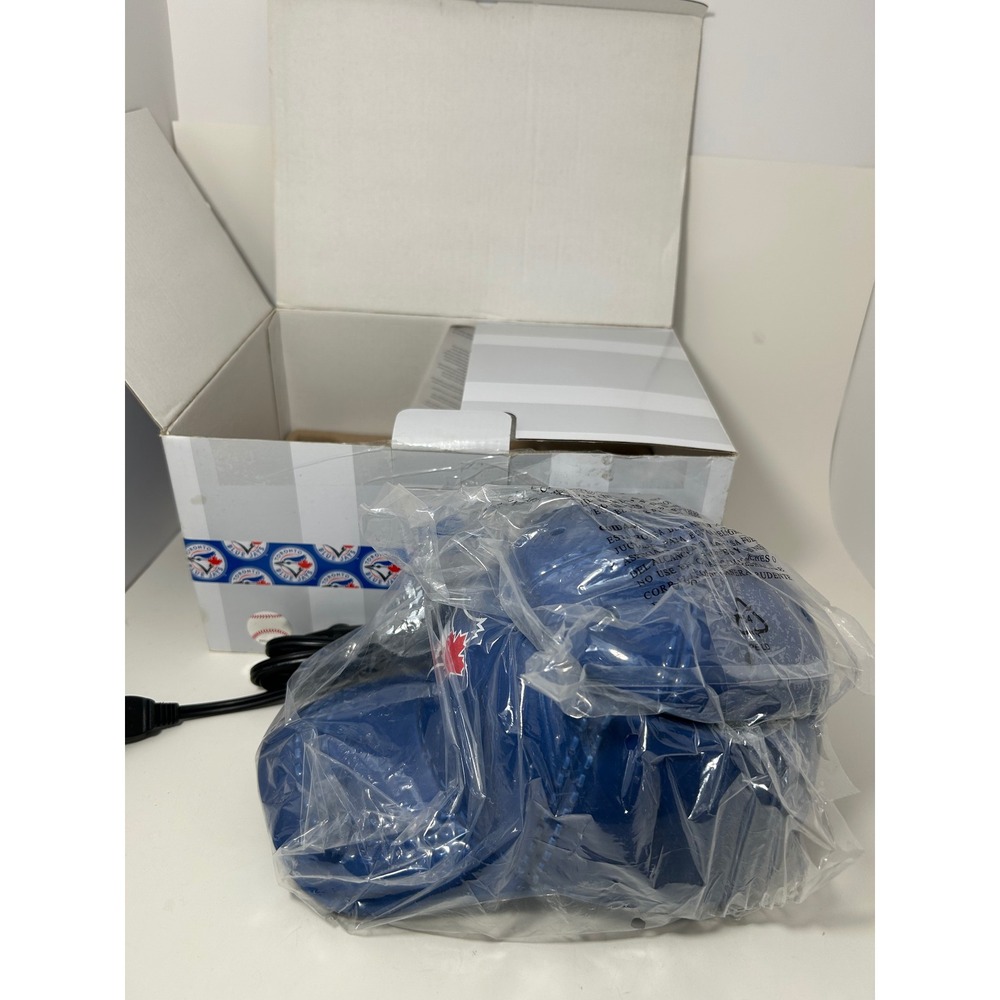 Scentsy Toronto Blue Jays MLB Baseball Helmet Wax Warmer Blue White New in Box